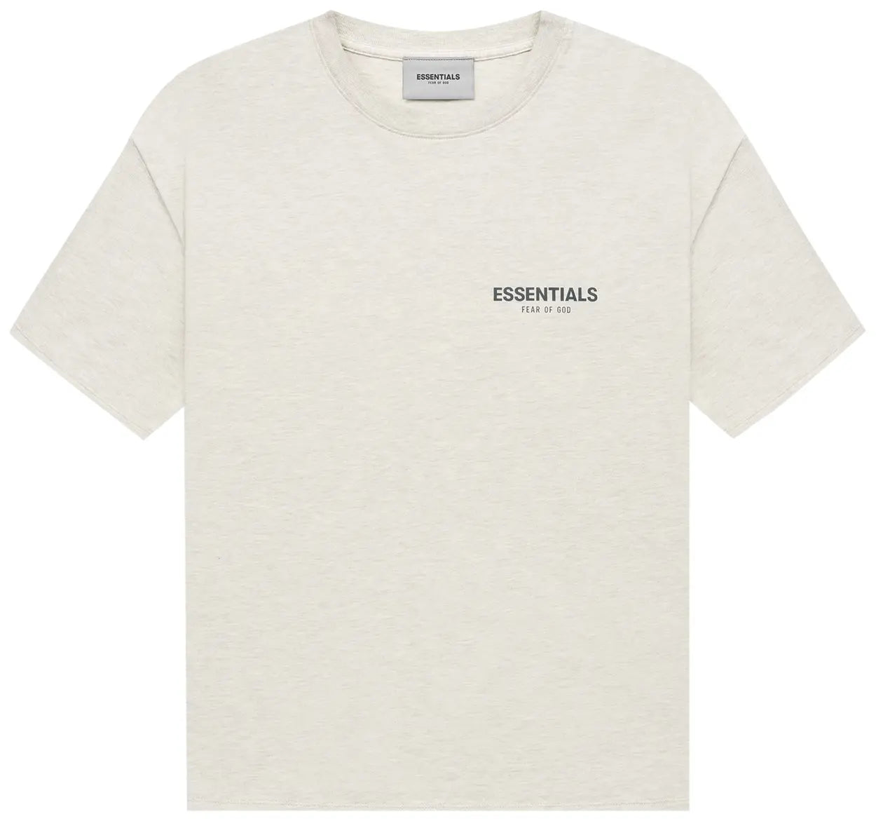 Fear of God Essentials Short-Sleeve Tee 'Light Heather Oatmeal'